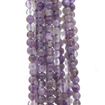 Ametista tonda liscia 2.4 mm filo 40 cm Ametista tonda liscia 2.4 mm filo 40 cm
