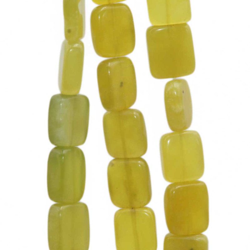 Giada oliva rettangolo 12x10 mm liscio pacco 10 pz - 10x12oliva - Bijouxfaidate.it Giada oliva rettangolo 12x10 mm liscio pacco 10 pz (10x12oliva) - Bijouxfaidate.it