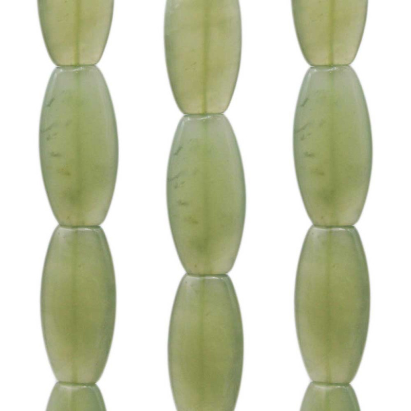Giada verde ovale 36x18 mm liscia 1 pz - gad35c19 - Bijouxfaidate.it Giada verde ovale 36x18 mm liscia 1 pz (gad35c19) - Bijouxfaidate.it