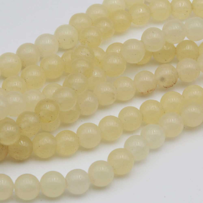 Giada tonda liscia 6 mm filo 40 cm - off-0004 - Bijouxfaidate.it Giada tonda liscia 6 mm filo 40 cm (off-0004) - Bijouxfaidate.it