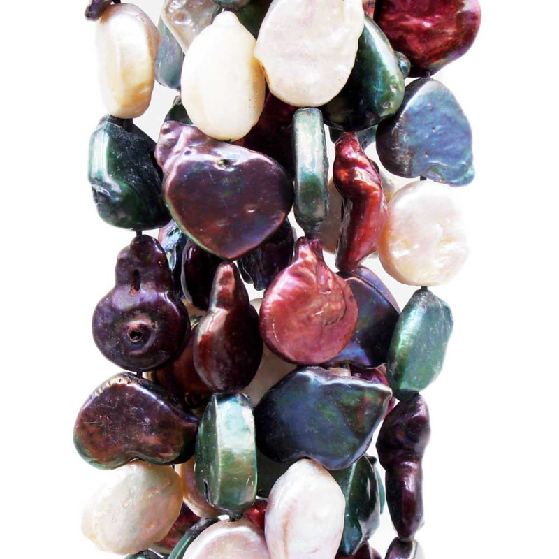 Perle di fiume grezze irregolari 14/20 mm colorate filo 40 cm - coloe999pw - Bijouxfaidate.it Perle di fiume grezze irregolari 14/20 mm colorate filo 40 cm (coloe999pw) - Bijouxfaidate.it
