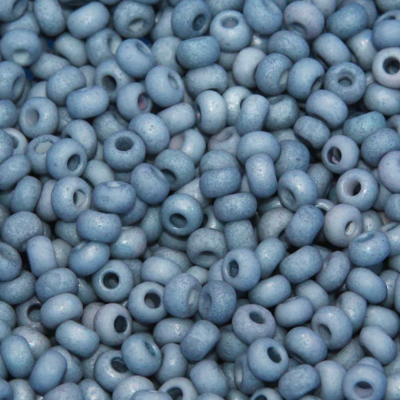 Perline Ceche Cristallo lucidate a fuoco baby blue 6/0 pacco 5 gr - 14464E - Bijouxfaidate.it Perline Ceche Cristallo lucidate a fuoco baby blue 6/0 pacco 5 gr (14464E) - Bijouxfaidate.it