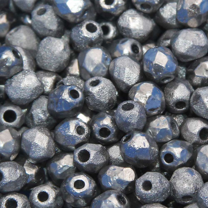 Perline Ceche Cristallo lucidate a fuoco full chrome 4 mm 40 pz - 27480 - Bijouxfaidate.it Perline Ceche Cristallo lucidate a fuoco full chrome 4 mm 40 pz (27480) - Bijouxfaidate.it