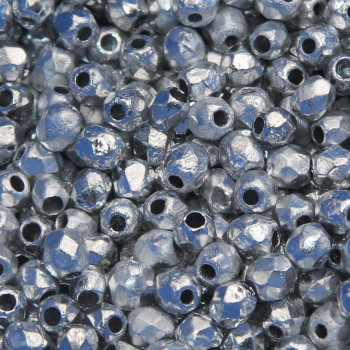Perline Ceche Cristallo lucidate a fuoco full labrador 4 mm 40 pz Perline Ceche Cristallo lucidate a fuoco full labrador 4 mm 40 pz