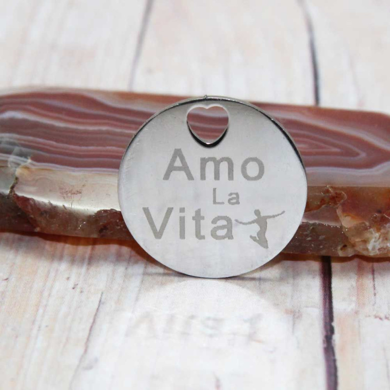 Ciondolo amo la vita pacco 5 pz - cio0208 - Bijouxfaidate.it Ciondolo amo la vita pacco 5 pz (cio0208) - Bijouxfaidate.it